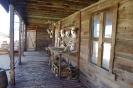 Boardwalk showcasing old fence wood and other wood textures